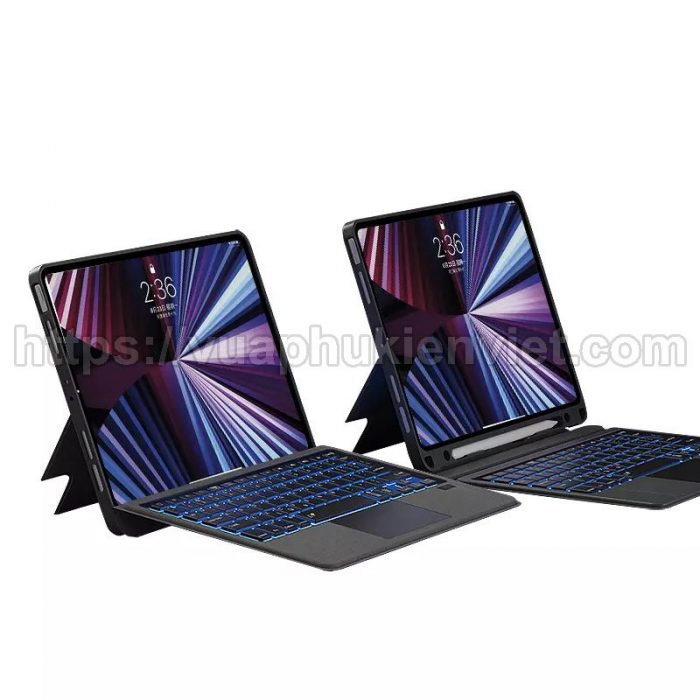 BÀN PHÍM WIWU MAG TOUCH IPAD KEYBOARD CASE CHO IPAD PRO 12.9/IPAD M1/IPAD AIR - Hình ảnh 12