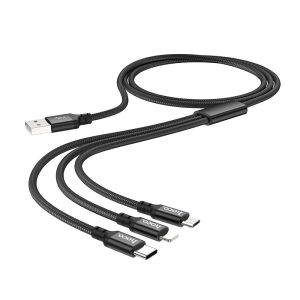CÁP SẠC 3 ĐẦU HOCO X102 (BH3T)