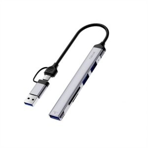 HUB CHUYỂN ĐỔI 5 IN 1 WIWU HB003 (BH6T)