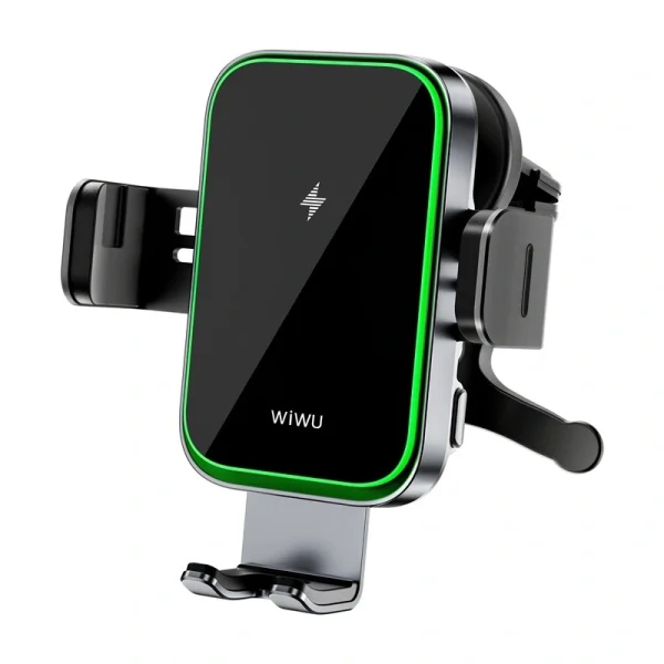 KẸP ĐIỆN THOẠI CỬA GIÓ WIWU CH-313 KÈM SẠC KHÔNG DÂY (BH6T)