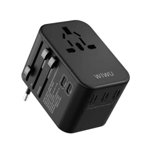 CỦ SẠC DU LỊCH 33,5W WIWU UA303 (BH6T)