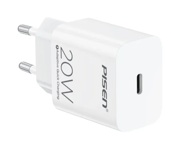 CỦ SẠC 20W PD PISEN A829-120167C-EU1 (BH18T)