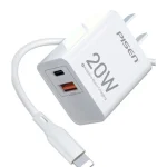 CỦ SẠC 20W U + C PISEN TS-C181 (BH18T)