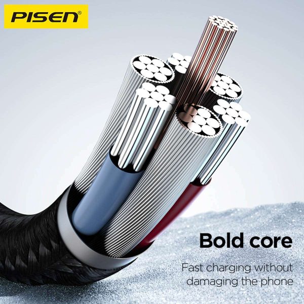 CÁP SẠC C TO C PISEN CC-PD12-1500 (BH18T) - Ảnh 2