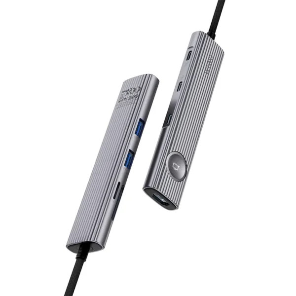 HUB CHUYỂN ĐỔI 8 IN 1 WIWU HB001 (BH6T) - Ảnh 2