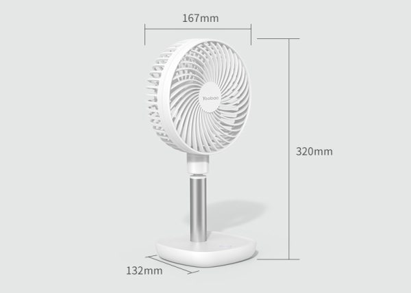 QUẠT TÍCH ĐIỆN YOOBAO F01 10.000mAh (BH6T) - Ảnh 2