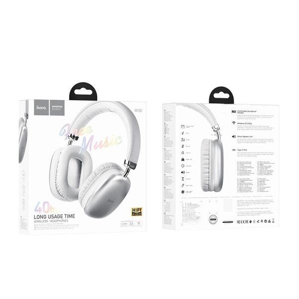 TAI NGHE BLUETOOTH W35 MAX HOCO (BH3T) - Ảnh 3