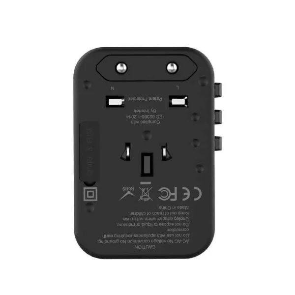 CỦ SẠC DU LỊCH 33,5W WIWU UA303 (BH6T) - Ảnh 3