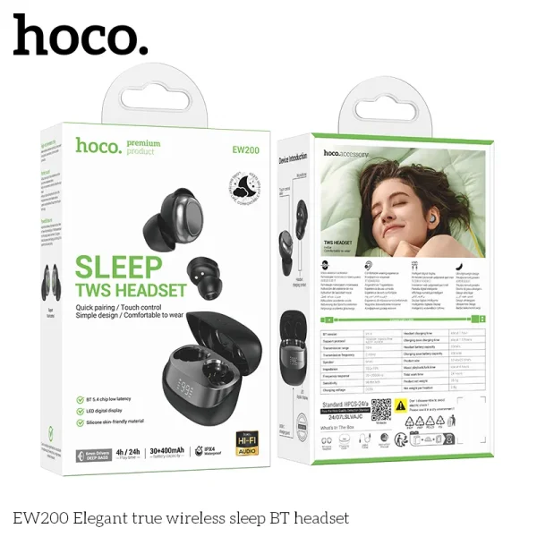 TAI NGHE BLUETOOTH HOCO EW200 (BH3T) - Ảnh 3