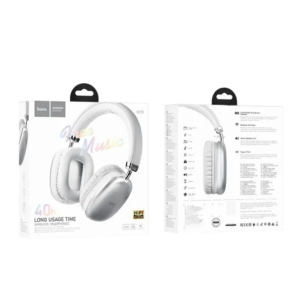 TAI NGHE BLUETOOTH W35 MAX HOCO (BH3T) - Ảnh 3