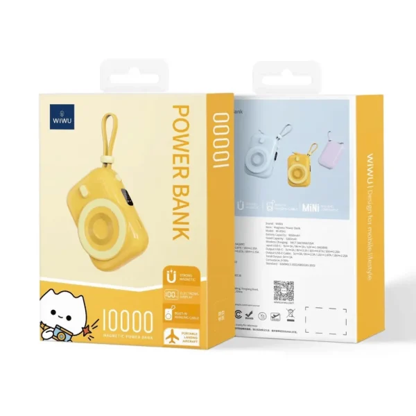 PIN DỰ PHÒNG 10.000MAH MAGSAFE WIWU WI-P041 (BH6T) - Ảnh 3