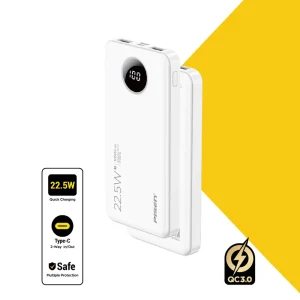 PIN DỰ PHÒNG 10.000mAh 22.5W PISEN TP-D183 (BH18T)