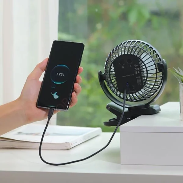 QUẠT TÍCH ĐIỆN YOOBAO F8 PIN 8000mAh (BH6T) - Ảnh 4