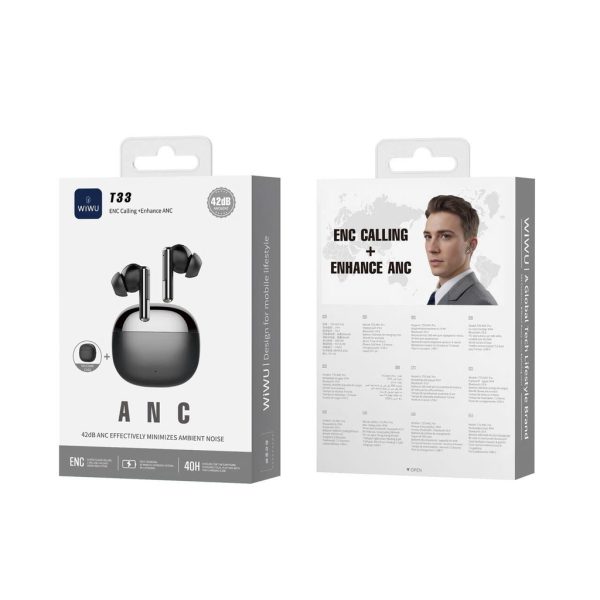 TAI NGHE BLUETOOTH WIWU T33 ANC (BH6T) - Ảnh 4
