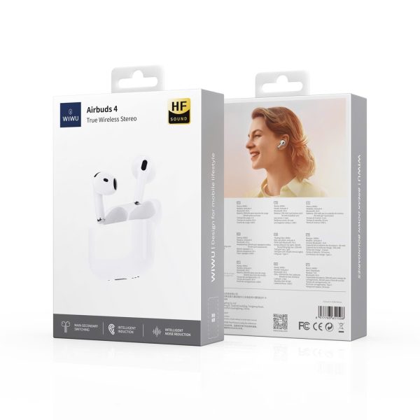 TAI NGHE BLUETOOTH WIWU AIRBUDS 4 (BH3T) - Ảnh 4