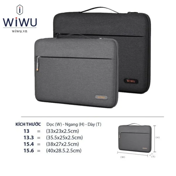 TÚI LAPTOP WIWU PILOT SLEEVE 13.3 - 14 INCH - Ảnh 4