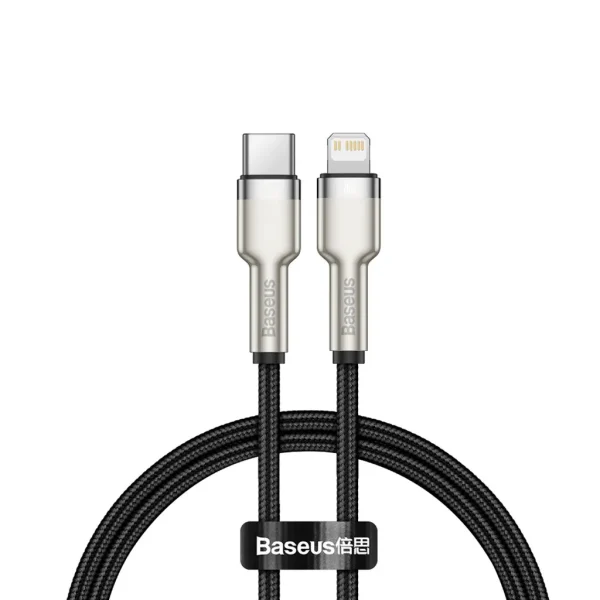 CÁP BASEUS METAL C TO LIGHTNING(BH6T)