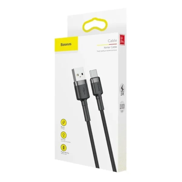 CÁP SẠC USB-Type C BASEUS 100cm CATKLF-B91 (BH6T) - Ảnh 3