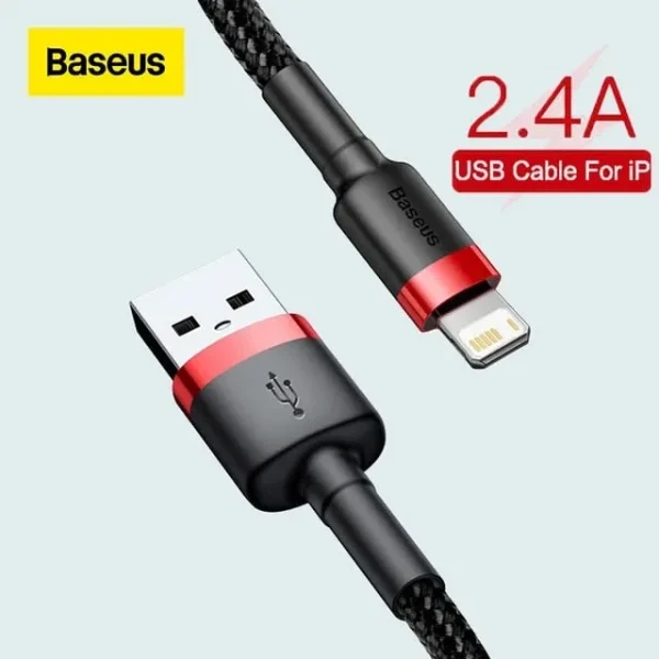 CÁP SẠC USB - LIGHTNING BASEUS CAFULE B09 100cm (BH6T) - Ảnh 3