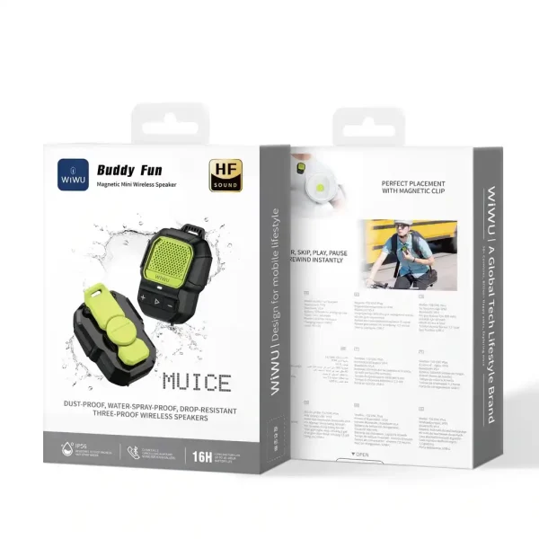 LOA BLUETOOTH WIWU BUDDY FUN (BH6T) - Ảnh 5